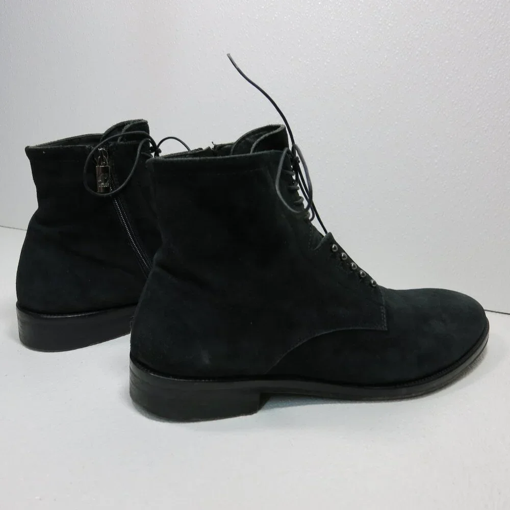 Ghost Suede Leather Chukka Boots Dress Wear Footwear Men's Boot Shoes Size 44.5